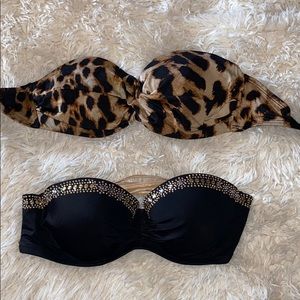 BUNDLE!! Two Victoria secret bathing suit tops
